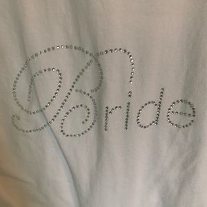 Bride zip up hoodie